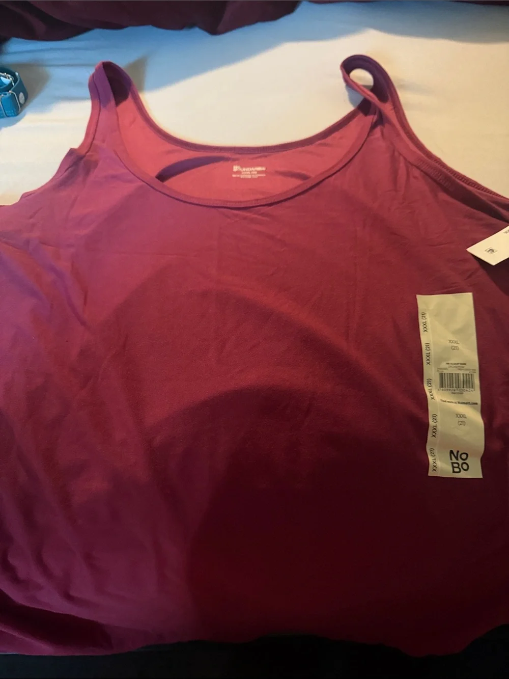 NOBO Orchid Plum Scoop Tank Top - Picture 2 of 3